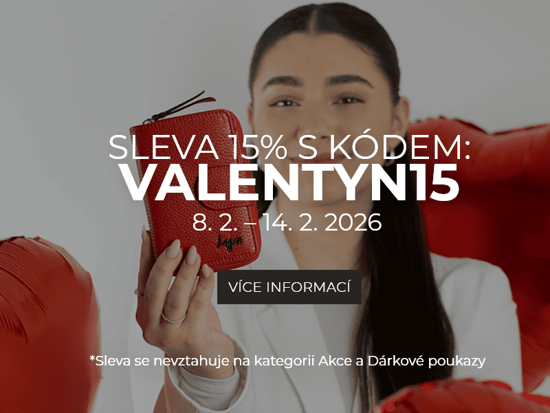 Valentýnská sleva 15 %