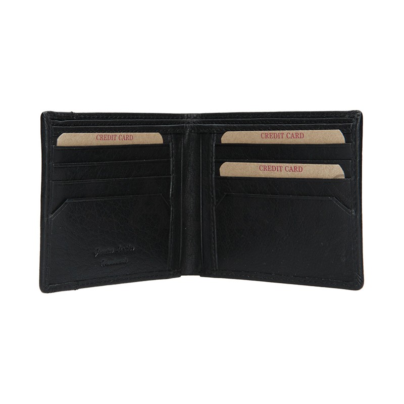 Pánská peněženka kožená 9113-černá - BLK