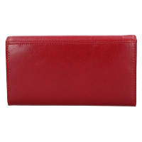 DÁMSKÁ KOŽENÁ PENĚŽENKA LARA ČERVENÁ