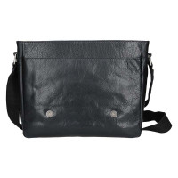 kožená taška přes rameno 25693 - černá - BLK