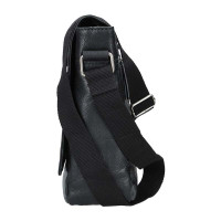 kožená taška přes rameno 25693 - černá - BLK