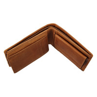 PÁNSKÁ KOŽENÁ PENĚŽENKA LEONE HNĚDÁ