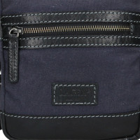 Taška přes rameno 22409 - černá/modrá - BLK/NAVY