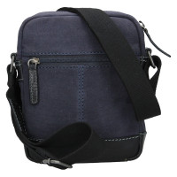 Taška přes rameno 22409 - černá/modrá - BLK/NAVY