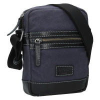 Taška přes rameno 22409 - černá/modrá - BLK/NAVY