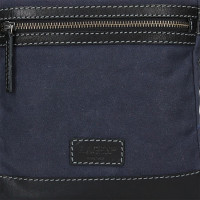 Taška přes rameno 23306 - černá/modrá - BLK/NAVY