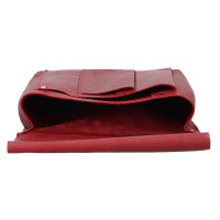 KOŽENÉ POUZDRO NA ČÍŠNICKOU PENĚŽENKU ELAN ČERVENÁ