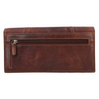 DÁMSKÁ KOŽENÁ PENĚŽENKA URSULA HNĚDÁ