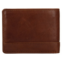 PÁNSKÁ KOŽENÁ PENĚŽENKA GUSTAV HNĚDÁ