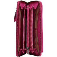 DÁMSKÁ KOŽENÁ PENĚŽENKA VALENTINA RŮŽOVÁ