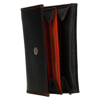 PÁNSKÁ KOŽENÁ PENĚŽENKA NILS TMAVĚ HNĚDÁ