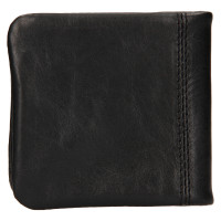 KOŽENÝ MINCOVNÍK TATUM ČERNÁ