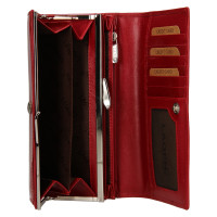 DÁMSKÁ KOŽENÁ PENĚŽENKA TINA ČERVENÁ