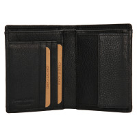 PÁNSKÁ KOŽENÁ PENĚŽENKA KIAN ČERNÁ