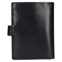 KOŽENÝ VIZITKÁŘ ADDISON MODRÁ