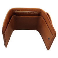 Unisex peněženka kožená 6583/V - hnědá - BRN