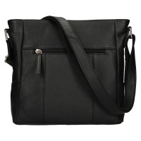 Dámská kabelka kožená BLC/20/1437 - černá - BLK