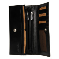 DÁMSKÁ KOŽENÁ PENĚŽENKA MALIA ČERNÁ