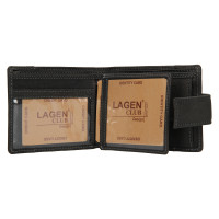 PÁNSKÁ KOŽENÁ PENĚŽENKA JADEN ČERNÁ