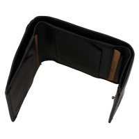 malá dámská peněženka kožená TS-500 - černá - BLK