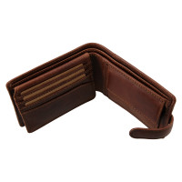 PÁNSKÁ KOŽENÁ PENĚŽENKA BRUNO HNĚDÁ