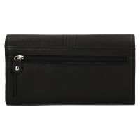 DÁMSKÁ KOŽENÁ PENĚŽENKA EVELINA ČERNÁ