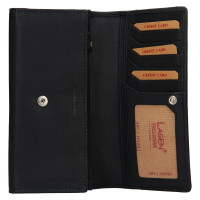 DÁMSKÁ KOŽENÁ PENĚŽENKA EVELINA MODRÁ