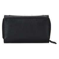 DÁMSKÁ KOŽENÁ PENĚŽENKA INES ČERNÁ