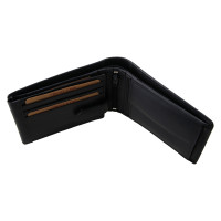 PÁNSKÁ KOŽENÁ PENĚŽENKA NATHAN MODRÁ