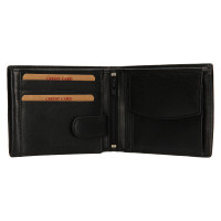 PÁNSKÁ KOŽENÁ PENĚŽENKA NATHAN ČERNÁ