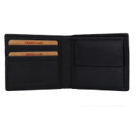 PÁNSKÁ KOŽENÁ PENĚŽENKA WILLIAM MODRÁ