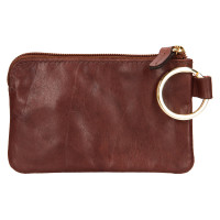 KOŽENÁ KLÍČENKA CINDY HNĚDÁ