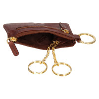 KOŽENÁ KLÍČENKA CINDY HNĚDÁ