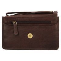 KOŽENÁ ETUE JOHN TMAVĚ HNĚDÁ