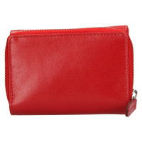 DÁMSKÁ KOŽENÁ PENĚŽENKA YVETTE ČERVENÁ