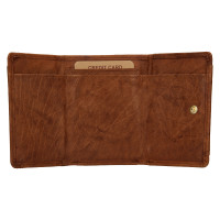 KOŽENÁ PENĚŽENKA MINI HELOISE COGNAC