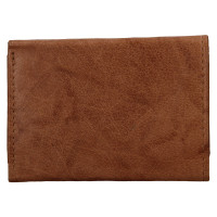 KOŽENÁ PENĚŽENKA MINI HELOISE COGNAC