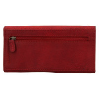 dámská kožená peněženka V-102/W-červená - RED