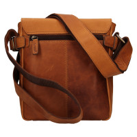 KOŽENÁ CROSSBODY IRA HNĚDÁ