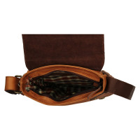KOŽENÁ CROSSBODY IRA HNĚDÁ