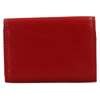 DÁMSKÁ KOŽENÁ PENĚŽENKA MINI MONA ČERVENÁ