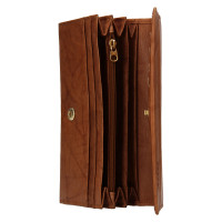 dámská peněženka kožená W-2025-světle hnědá - CGN