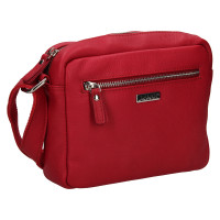 DÁMSKÁ KOŽENÁ KABELKA SILVA ČERVENÁ