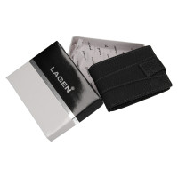 PÁNSKÁ KOŽENÁ PENĚŽENKA HANSEN ČERNÁ