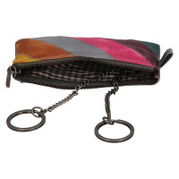 KOŽENÁ KLÍČENKA KYA BAREVNÁ/ ŠEDÁ