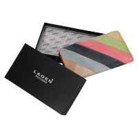dámská peněženka 9000/R - růžová/multi - LIPSTICK/MULTI