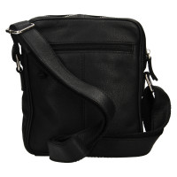 PÁNSKÁ KOŽENÉ CROSSBODY ROWAN ČERNÁ