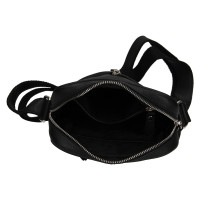 PÁNSKÁ KOŽENÉ CROSSBODY ROWAN ČERNÁ