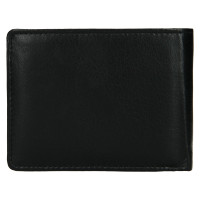 PÁNSKÁ KOŽENÁ PENĚŽENKA ELIAN ČERNÁ