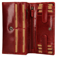 DÁMSKÁ KOŽENÁ PENĚŽENKA ANASTASIA ČERVENÁ